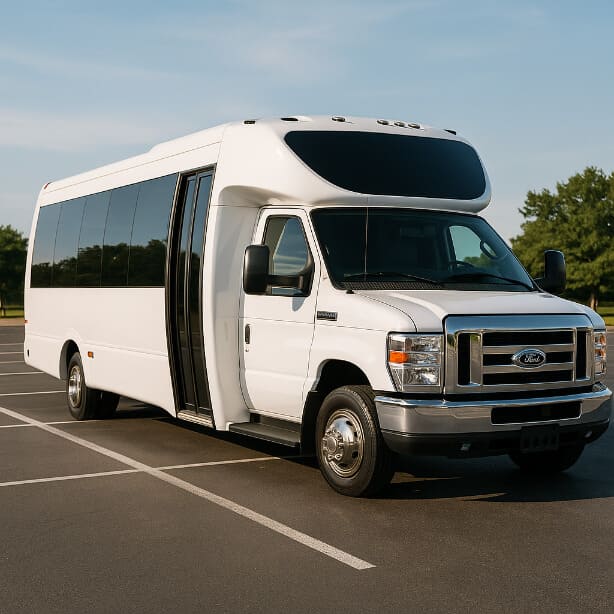 Charter Bus Rental Anderson 20 Passenger Minibus