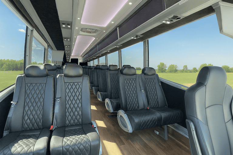 coach bus in Anderson